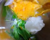 体にやさしい大根と柿のサラダ作り方3写真