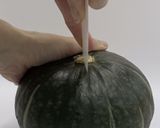 怖くないかぼちゃの切り方作り方3写真