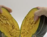 怖くないかぼちゃの切り方作り方6写真
