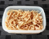 大根の皮とツナの麺つゆ炒め作り方5写真