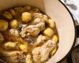 ＊鶏肉と栗の煮込み＊作り方3写真