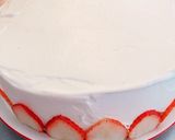 いちごの birthdayケーキ♡作り方14写真