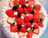 いちごの birthdayケーキ♡作り方16写真
