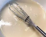 白菜とベーコンの豆乳スープ作り方1写真
