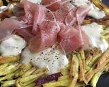 さつまいもと生ハムのガレット作り方6写真