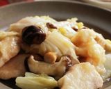 鶏胸肉1枚で♡ほっこり白菜のうま煮作り方5写真