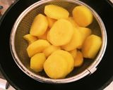 甘さ控えめ小豆入りいも羊羹作り方3写真