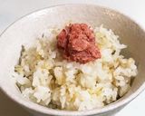 たらこバターご飯作り方2写真