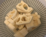 まさかの時短！？れんこんはさみ焼き作り方1写真