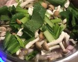 白菜と鶏胸肉の豆乳煮作り方6写真