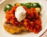 【簡単映えごはん】トマトグリルチキン作り方11写真