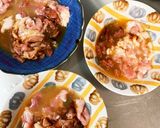 全てレンジ梅パスタ味豚平焼き風作り方11写真