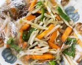 全てレンジ梅パスタ味豚平焼き風作り方12写真