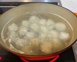 節約♩時短レシピ〜あったか鶏団子スープ〜作り方4写真