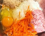 豆腐ハンバーグ☆お弁当作りおき☆野菜入り作り方4写真