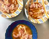 レンジ生姜風味和風味豚こま大根青椒肉絲風作り方4写真