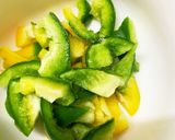 レンジ生姜風味和風味豚こま大根青椒肉絲風作り方5写真