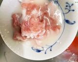 レンジ豚こまトマトと味噌の麻婆豆腐&茄子作り方6写真