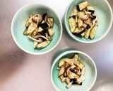 レンジ豚こまトマトと味噌の麻婆豆腐&茄子作り方12写真