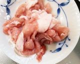 レンジ簡単デミグラ&豚こまのせドーム蒸し作り方7写真