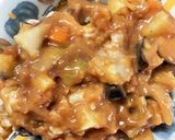 レンジ簡単デミグラ&豚こまのせドーム蒸し作り方16写真