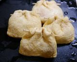 おでん！鶏レンコンもちもち巾着作り方5写真