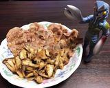 シイタケ&舞茸の塩胡椒炒め作り方2写真