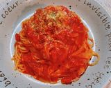 ☆定番のトマトパスタ☆作り方7写真