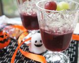 ハロウィンにも＊グレープ＆ソーダゼリー作り方7写真
