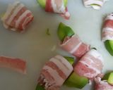 お弁当にアボカドの肉巻き作り方1写真