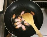 超簡単☆たこ焼き味風のマヨソース炒飯♫作り方1写真