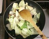 超簡単☆たこ焼き味風のマヨソース炒飯♫作り方2写真