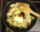 超簡単☆たこ焼き味風のマヨソース炒飯♫作り方5写真