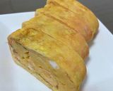 桜でんぶ消費＊甘くて美味しい♡卵焼き作り方1写真