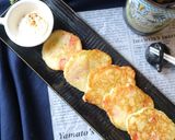 カニカマと山芋の落とし焼き☆作り方4写真