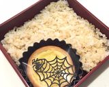 玄米味噌漬けめかじき ハロウィン弁当作り方1写真