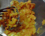 かぼちゃとさつまいもの焼きプリン作り方2写真