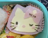 キャラ弁 超簡単 キティちゃん作り方1写真