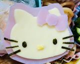 キャラ弁 超簡単 キティちゃん作り方2写真