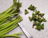 さつま芋の茎で味噌和え作り方3写真