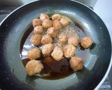 甘辛ソースのミートボール作り方9写真
