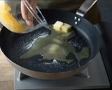 おうちガレット♪オレンジとバニラアイス作り方3写真