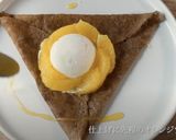 おうちガレット♪オレンジとバニラアイス作り方7写真