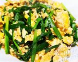 小料理屋☆にら玉作り方5写真