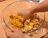 白玉粉で作る簡単カボチャもち作り方8写真