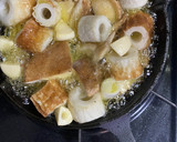 簡単!すぐ出来るちくわと椎茸のアヒージョ作り方3写真