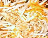 超簡単！美味しい〜！豆苗と豚肉の炒め物作り方3写真