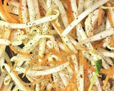 超簡単！美味しい〜！豆苗と豚肉の炒め物作り方4写真