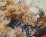 簡単！残り物キムチと鮭とチーズのビビンバ作り方4写真