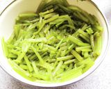 さつま芋の茎で味噌和え作り方9写真